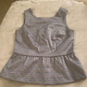 H&M peplum top